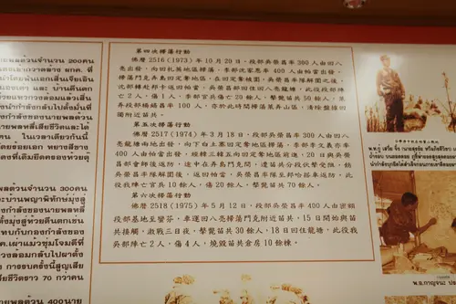 历次扫荡行动展板